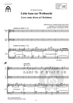 Love came down at christmas (Colin Mawby) 