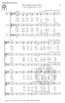 Wir danken dir, o Jesu Christ (Anton Bruckner) 