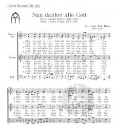 Nun danket alle Gott (J.S. Bach) 