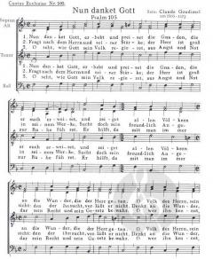 Nun danket Gott (Claude Goudimel) 
