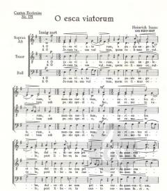 O esca viatorum (Heinrich Isaac) 