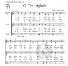 O Traurigkeit, o Herzeleid (Josef Butz) 