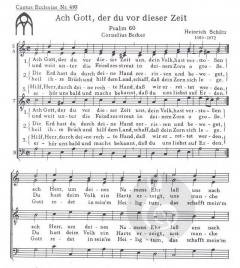 Ach Gott, der du vor dieser Zeit (Heinrich Schütz) 