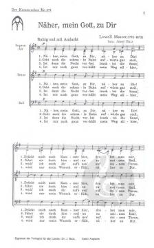 Näher, mein Gott, zu dir (Lowell Mason) 