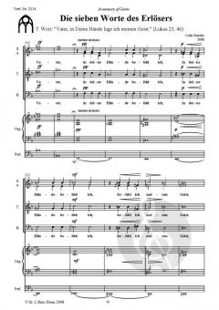 Die Sieben Worte des Erlösers (Colin Mawby) 