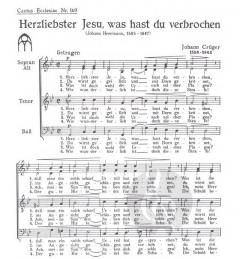 Herzliebster Jesu, was hast du verbrochen (Johann Crüger) 