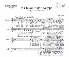 Das Kind in der Krippe (Josef Butz) 