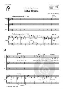Salve Regina (Colin Mawby) 