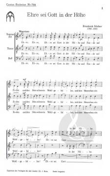 Ehre sei Gott in der Höhe (Friedrich Silcher) 