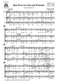 Dein Wort ist Licht und Wahrheit (Carlheinz Heß) 