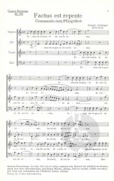 Factus est repente (Gregor Aichinger) 