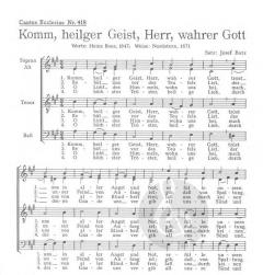 Komm, heiliger Geist, Herr, wahrer Gott (Josef Butz) 