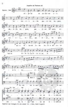 Angelus ad Pastores ait von Anton Diabelli 