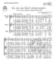 Es ist ein Ros entsprungen (Michael Praetorius) 