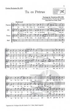 Tu es Petrus (Giovanni Pierluigi da Palestrina) 