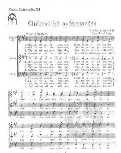 Christus ist auferstanden (Josef Butz) 