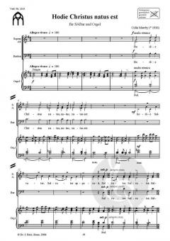 Hodie Christus natus est (Colin Mawby) 