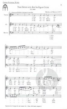 Nun bitten wir den heiligen Geist 