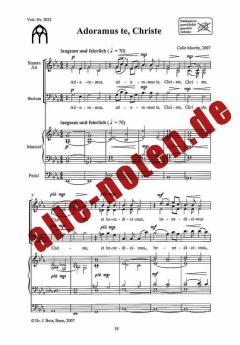 Adoramus te Christe (Colin Mawby) 