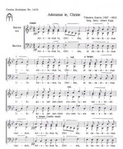 Adoramus te (Theodore Dubois) 