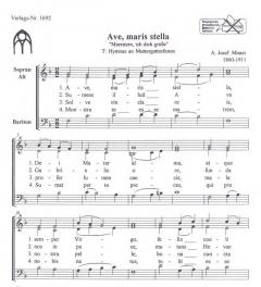 Ave maris stella (Arnold Josef Monar) 