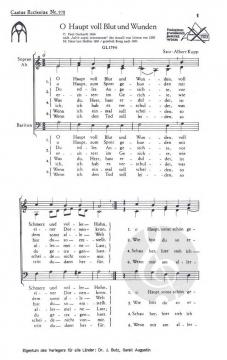 O Haupt voll Blut und Wunden (Albert Kupp) 