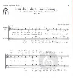 Freu dich, du Himmelskönigin (Albert Kupp) 