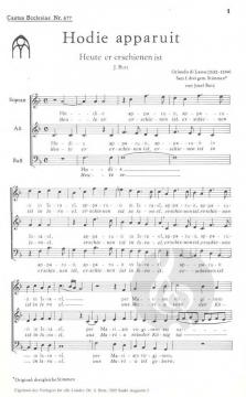 Hodie apparuit (Orlando di Lasso) 