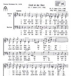 Gross ist der Herr (Carl Philipp Emanuel Bach) 