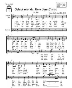 Gelobt seist du, Herr Jesu Christ (Carlheinz Heß) 