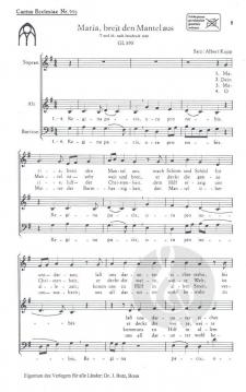 Maria breit den Mantel aus (Albert Kupp) 