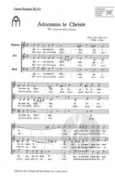 Adoramus te Christe (Giambattista Martini) 