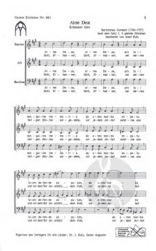 Alme deus von Bartolomeo Cordans 