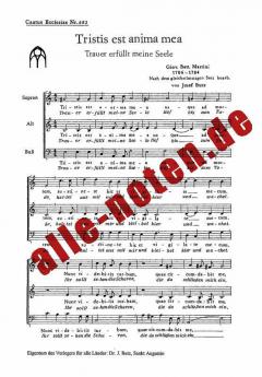 Tristis est anima mea (Giambattista Martini) 