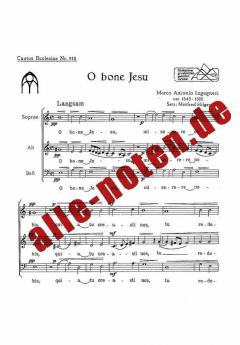 O bone Jesu von Marc Antonio Ingegneri 