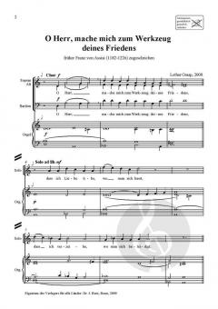 O Herr, mache mich zum Werkzeug deines Friedens (Lothar Graap) 