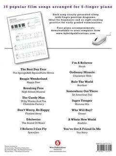 Easiest 5-Finger Piano Collection: Film Songs 