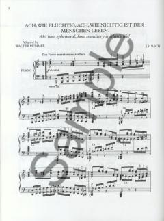 Piano Transcriptions by Walter Rummel von Johann Sebastian Bach 