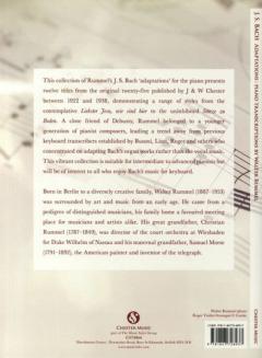 Piano Transcriptions by Walter Rummel von Johann Sebastian Bach 