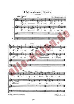 Two Lenten Motets (Paweł Łukaszewski) 