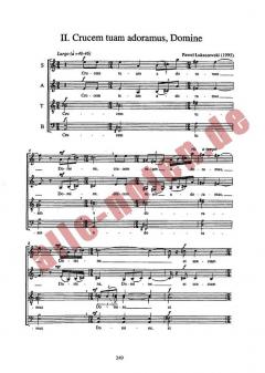 Two Lenten Motets (Paweł Łukaszewski) 