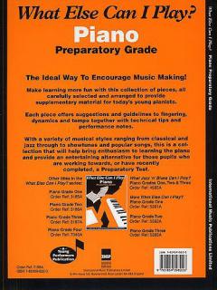 What Else Can I Play? Piano Preparatory Grade 