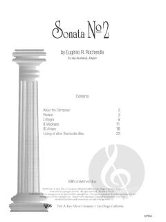 Sonatina No. 2 von Eugenie Rocherolle 