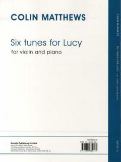 Six Tunes for Lucy von Colin Matthews 