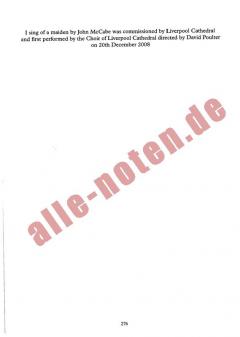 I Sing Of A Maiden von John McCabe 