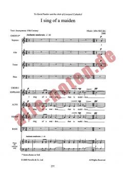 I Sing Of A Maiden von John McCabe 