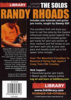 Learn To Play Randy Rhoads - The Solos von Randy Rhoads 
