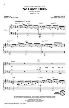 Choral Songs From Wicked (Stephen L. Schwartz) 