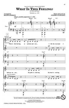 Choral Songs From Wicked (Stephen L. Schwartz) 