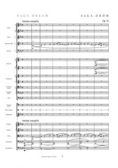 Dream of Saga Op. 39 von Carl Nielsen 